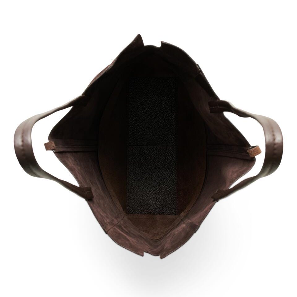 ECCO Aven tote semsket, mocha