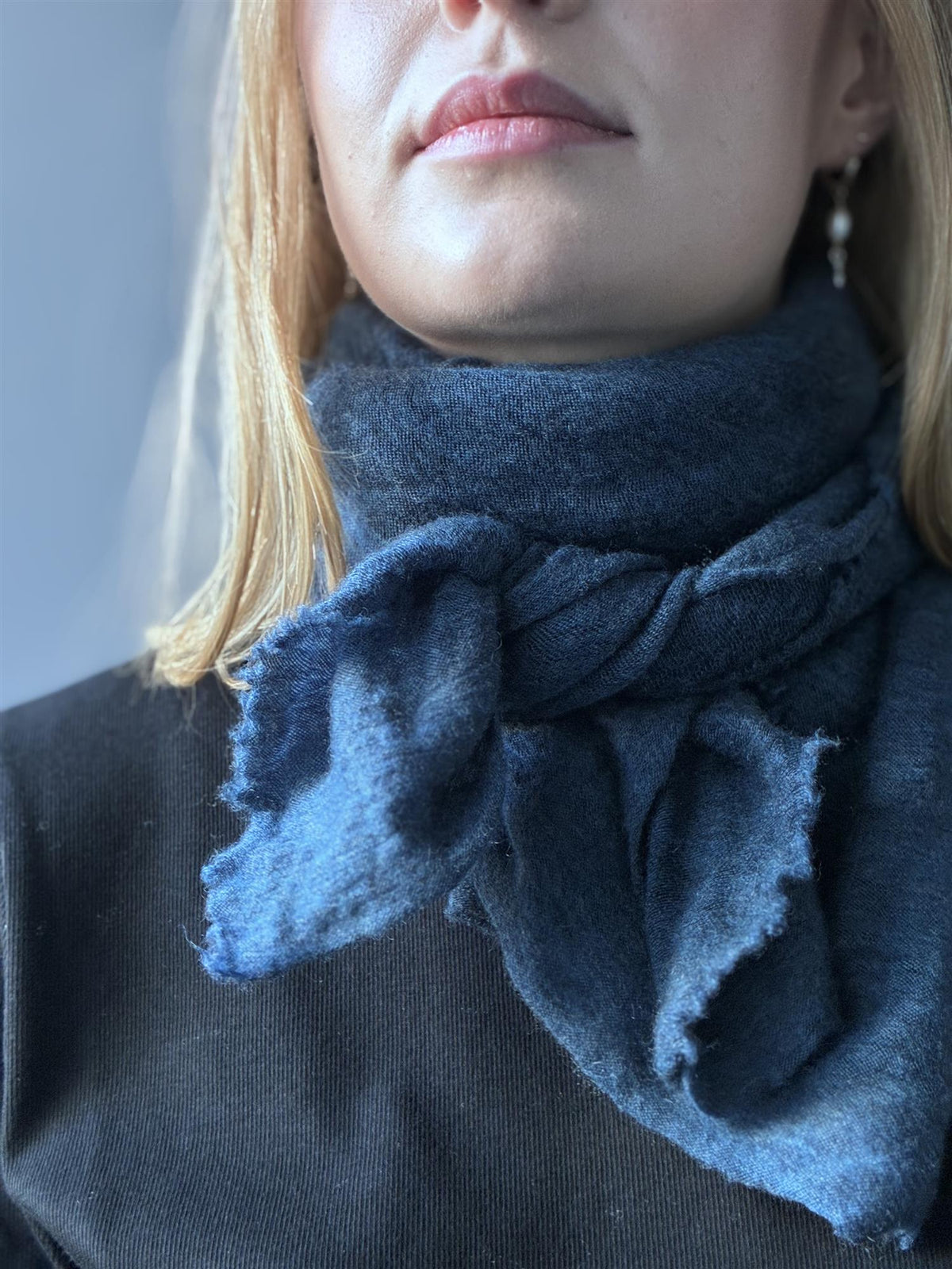 Natura Cashmere Portofino luxury, peacock blue 2229