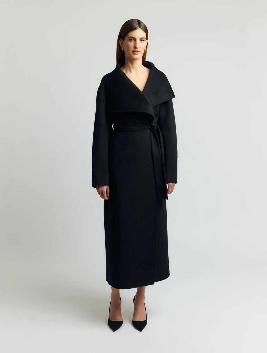 Marville Road Achillea Coat, Sort
