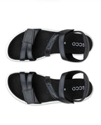 ECCO Soft sandal D, Sort