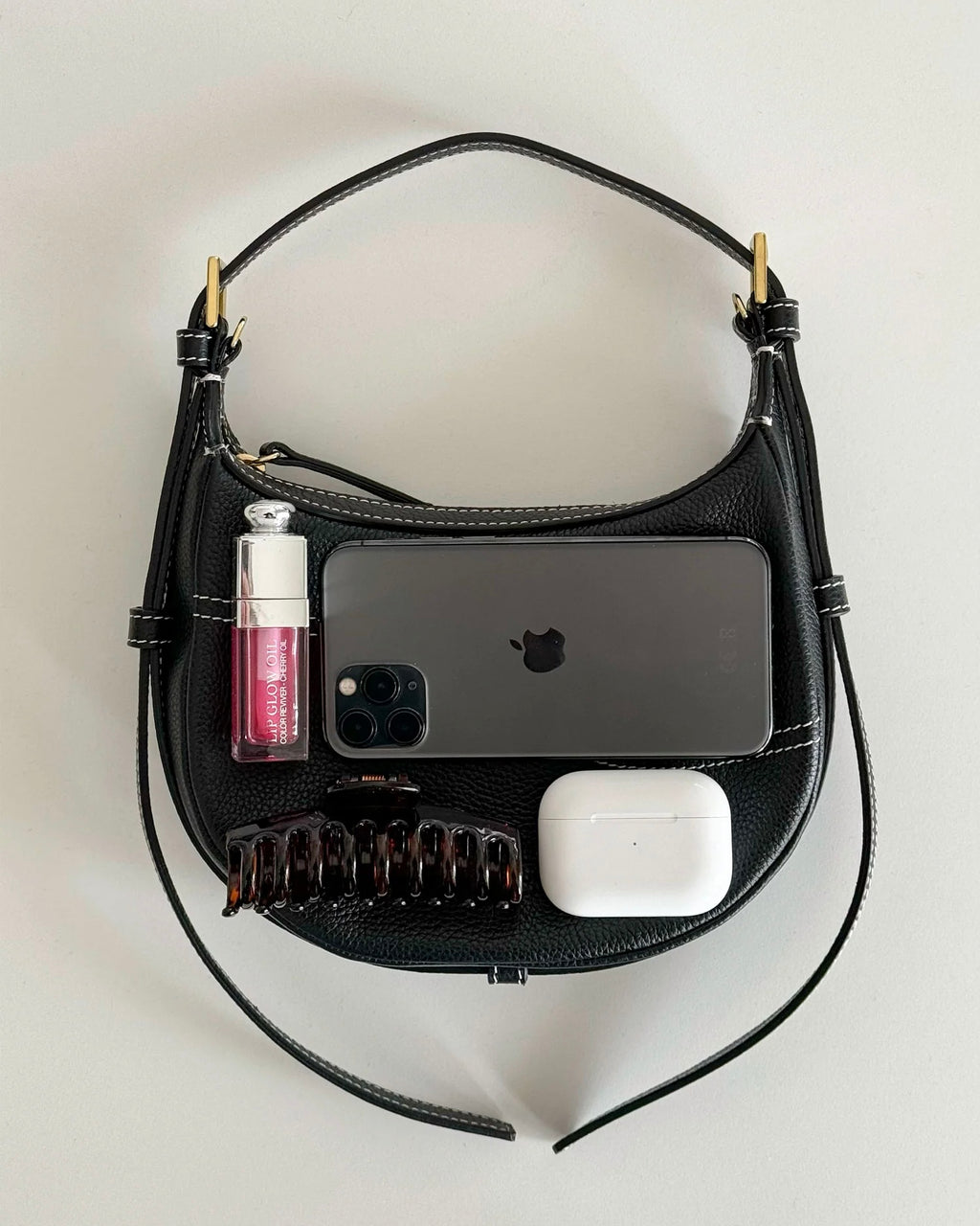 ATP Atelier Silea black, grained calf