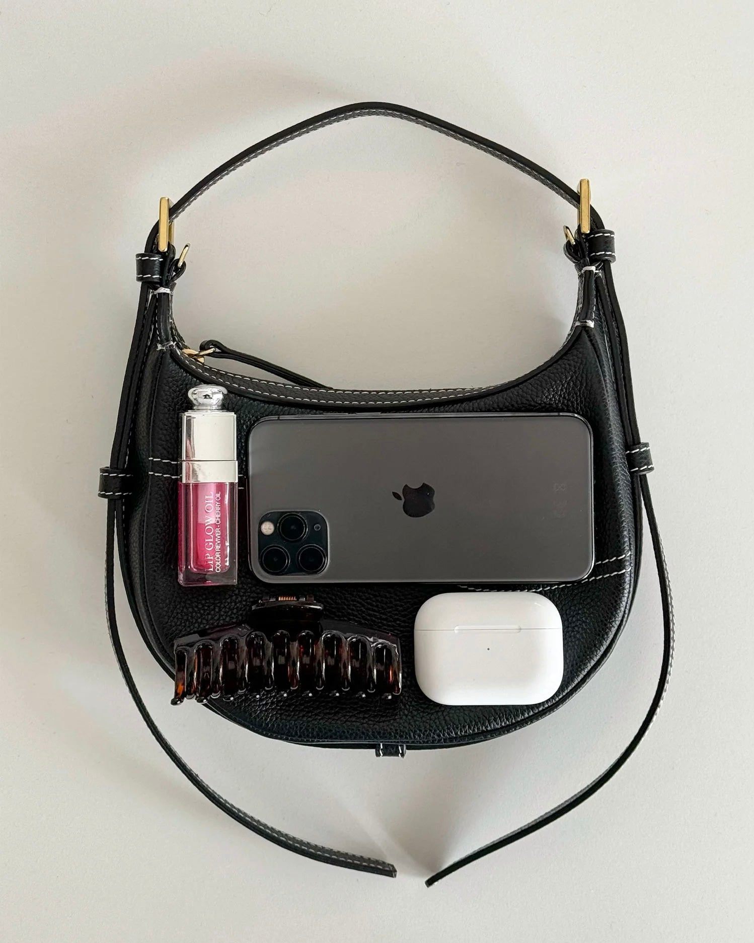 ATP Atelier Silea black, grained calf