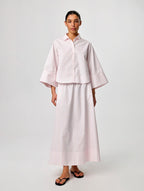 Julie Josephine Anja shirt, Peony stripe
