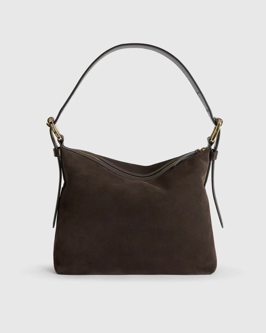 ATP Atelier Bassanina walnut suede/vachetta