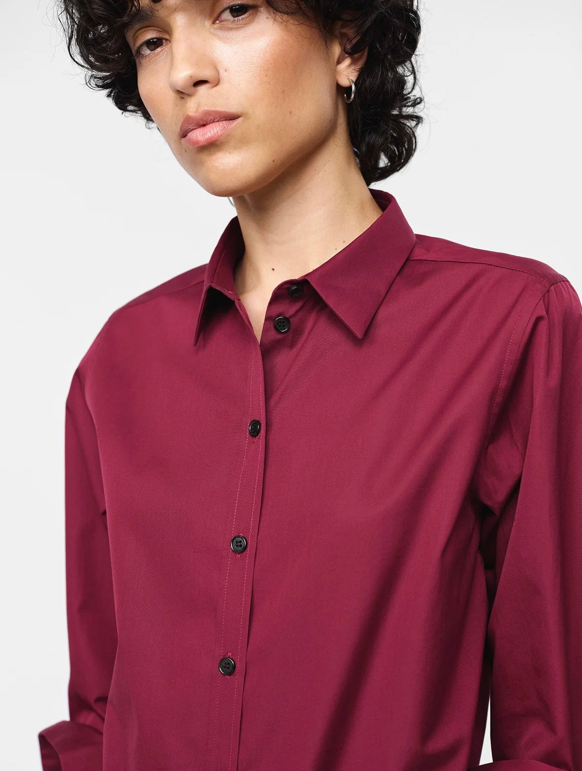 Julie Josephine Sophie shirt, Plum