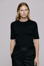 Julie Josephine Marianne tee, sort