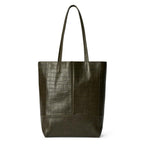 ECCO Aven tote croc, Green pine