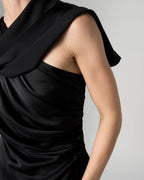 Marville Road The Jessie satin top, sort