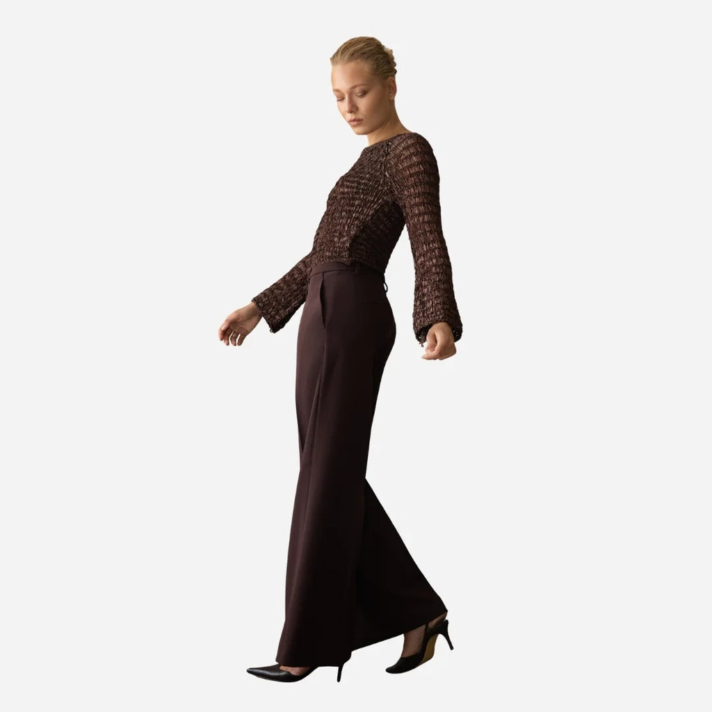 Seductive Shiloh Optical fine wool, barolo