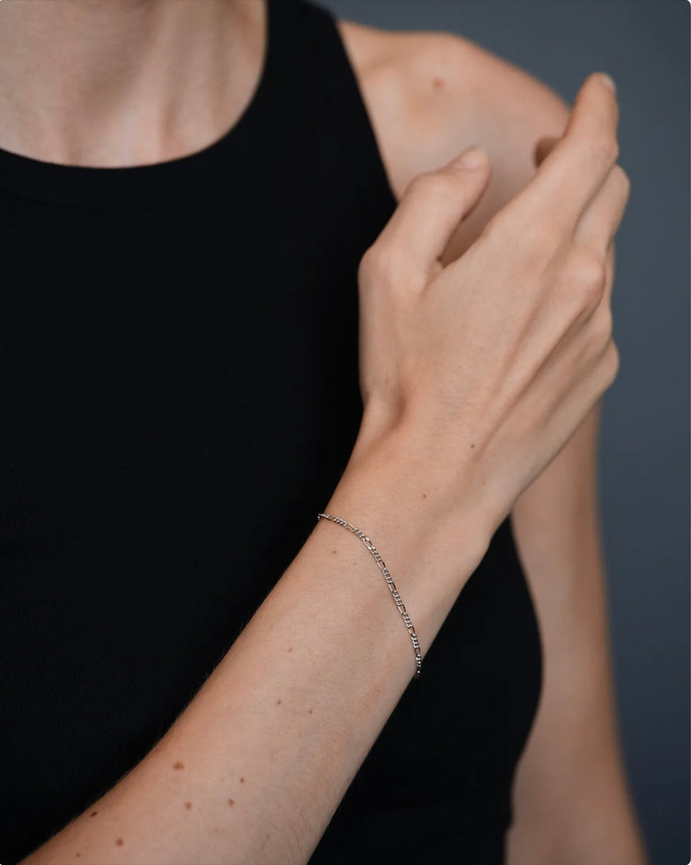 Philippa Studios Figaro armband, sølv