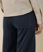 Jeanerica Guell chevron blue black