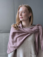 Notshy Cashmere Eleonore skjerf, granit