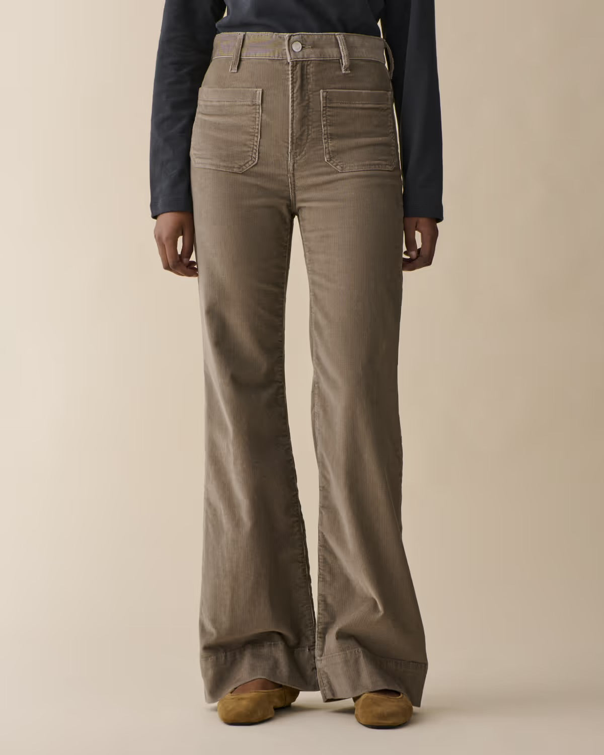 Jeanerica St Monica grey corduroy