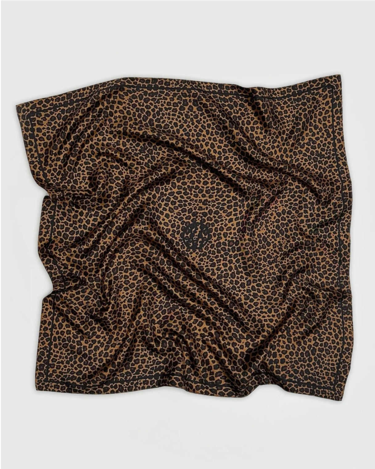 Lescarf Leo Scarf, Brown, 80x80