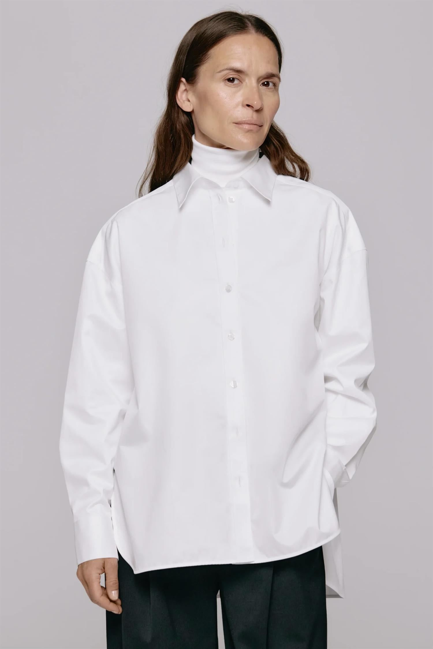 Julie Josephine Edwina shirt, hvit