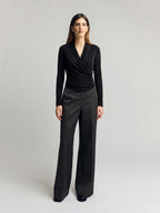 Andiata Fifi Loong sleeve, Sort