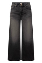 Seductive Maury rich soft denim, gråsvart