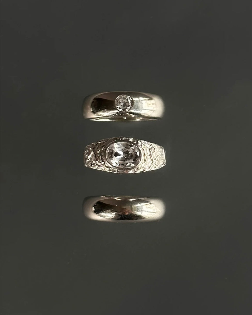 Philippa Studios Dome solo ring, sølv
