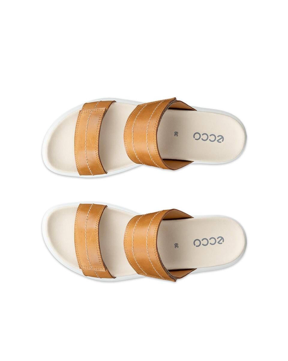 ECCO Soft sandal slide, lion