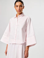 Julie Josephine Anja shirt, Peony stripe