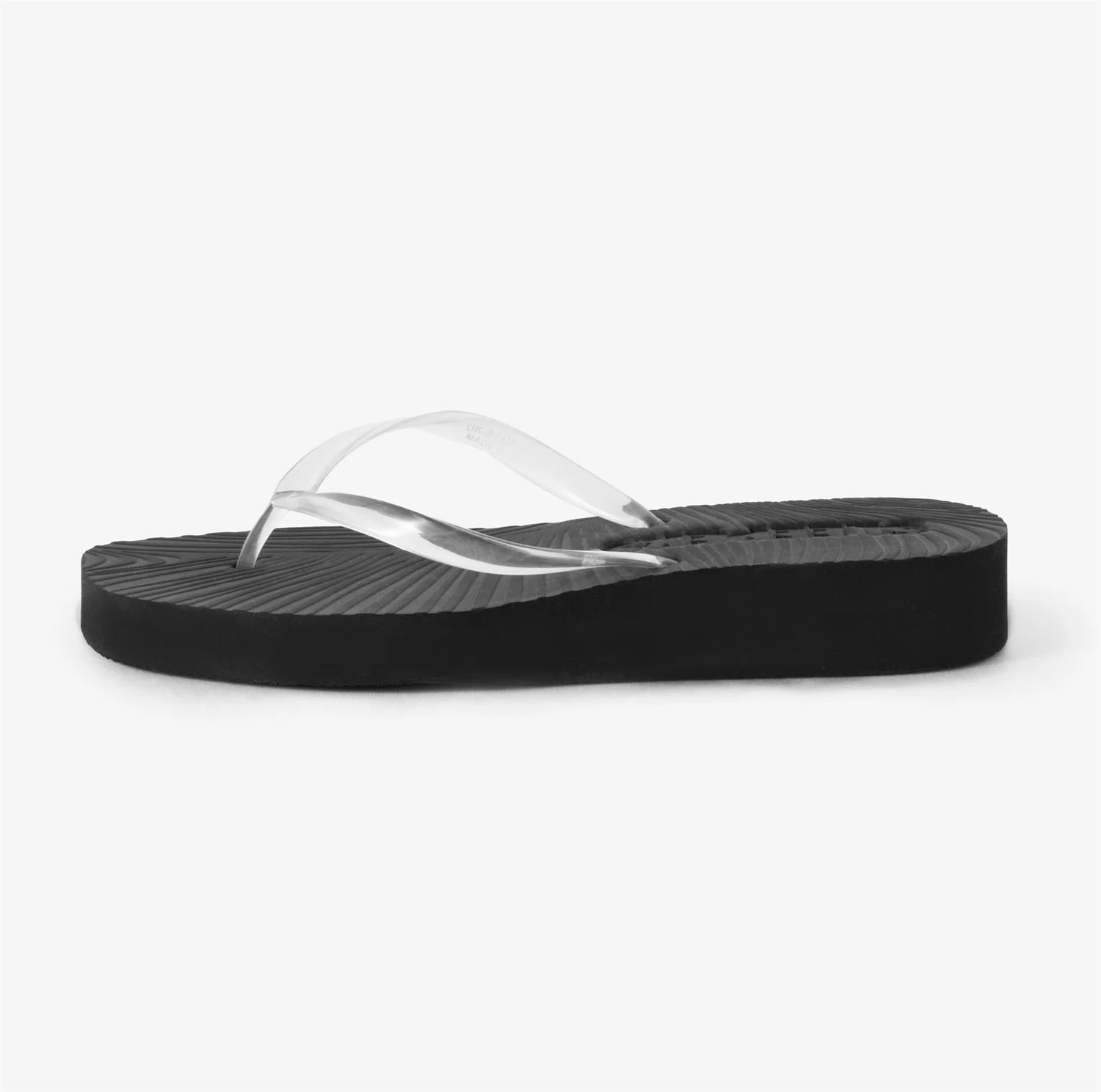 Sleepers Tapered Platform, Black transparant