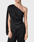 Marville Road The Jessie satin top, sort