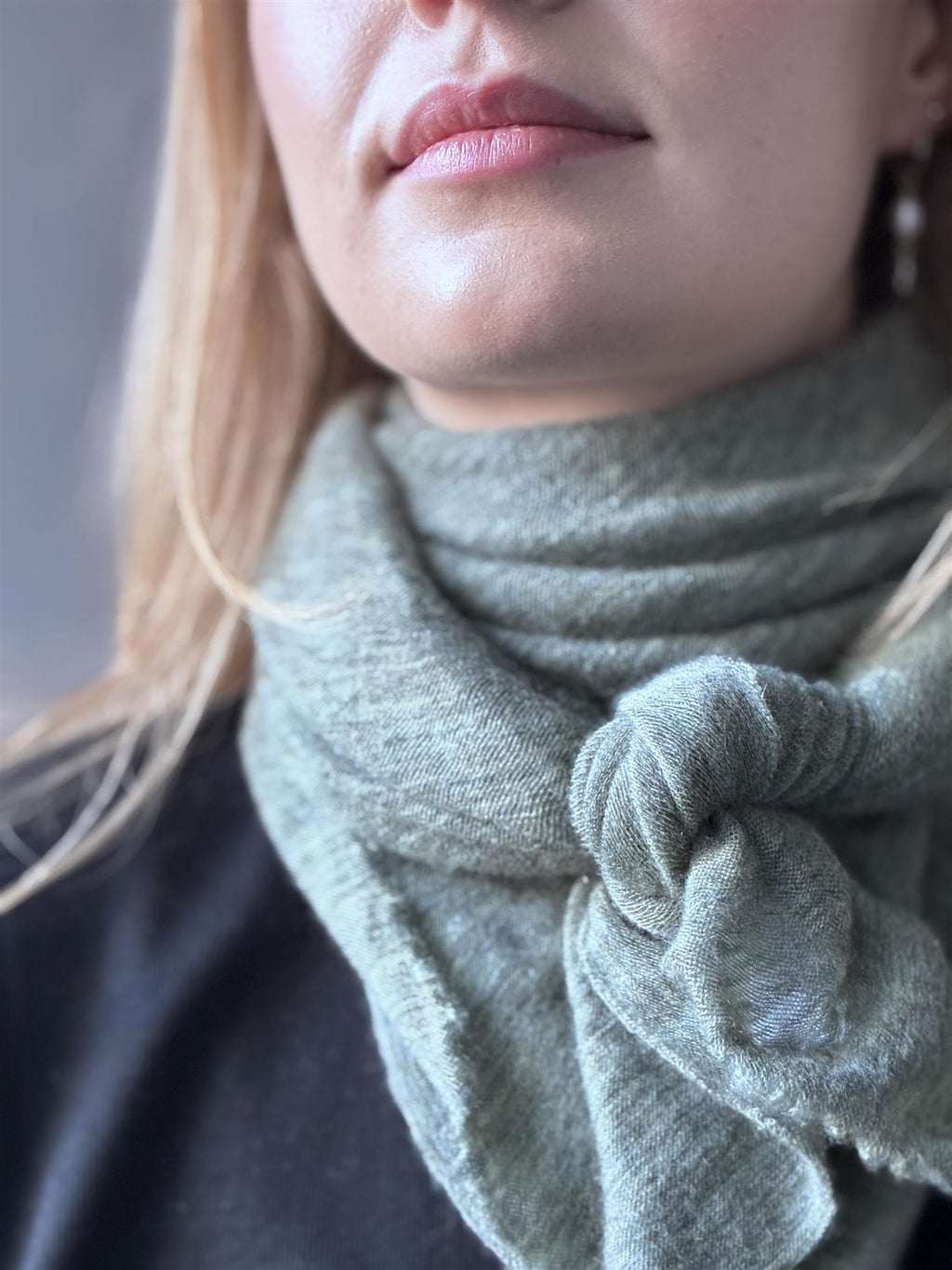 Natura Cashmere Portofino luxury, sage 2231