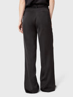 Marville Road The Ingrid Satin Trousers, sort