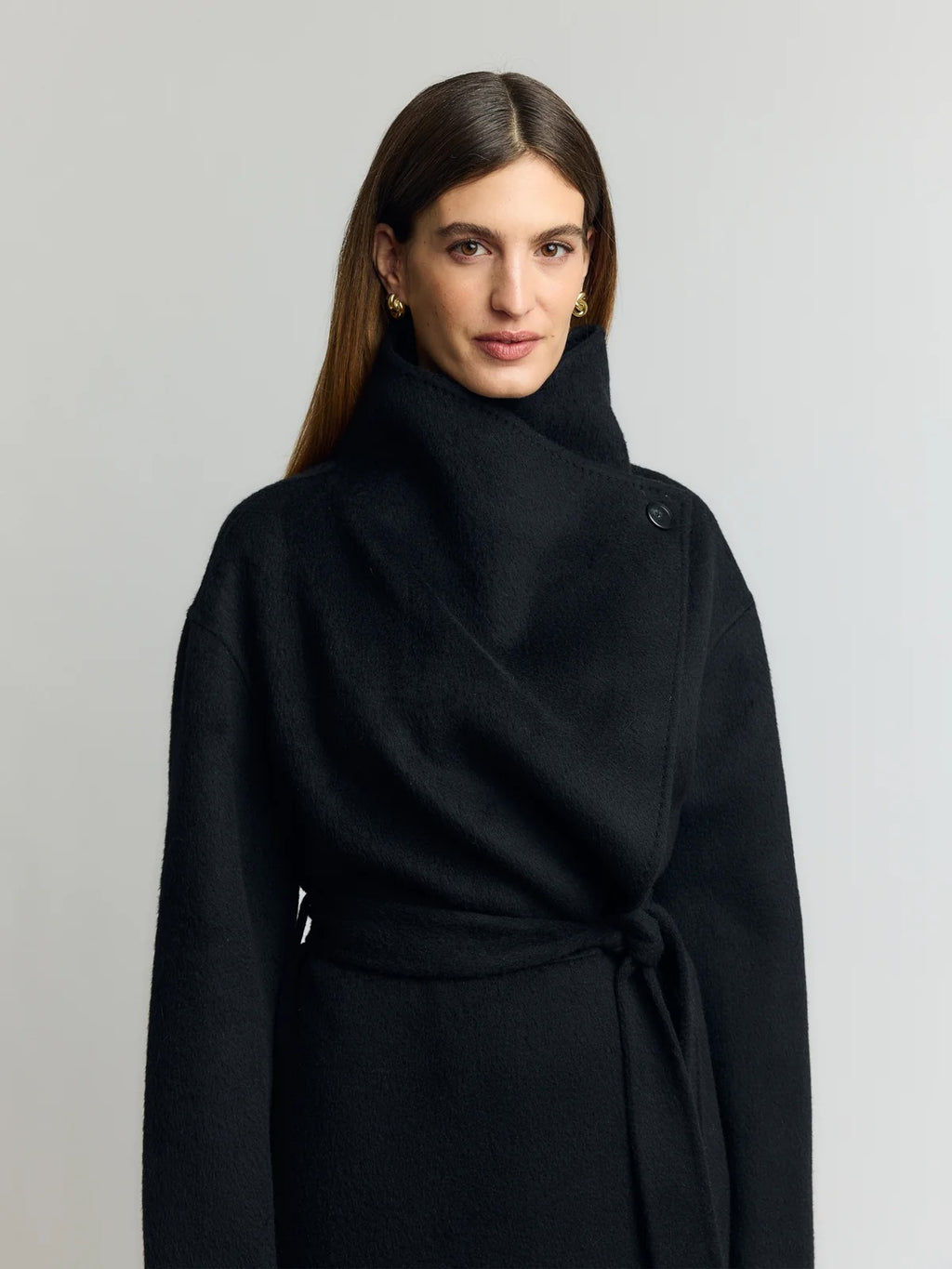 Marville Road Achillea Coat, Sort