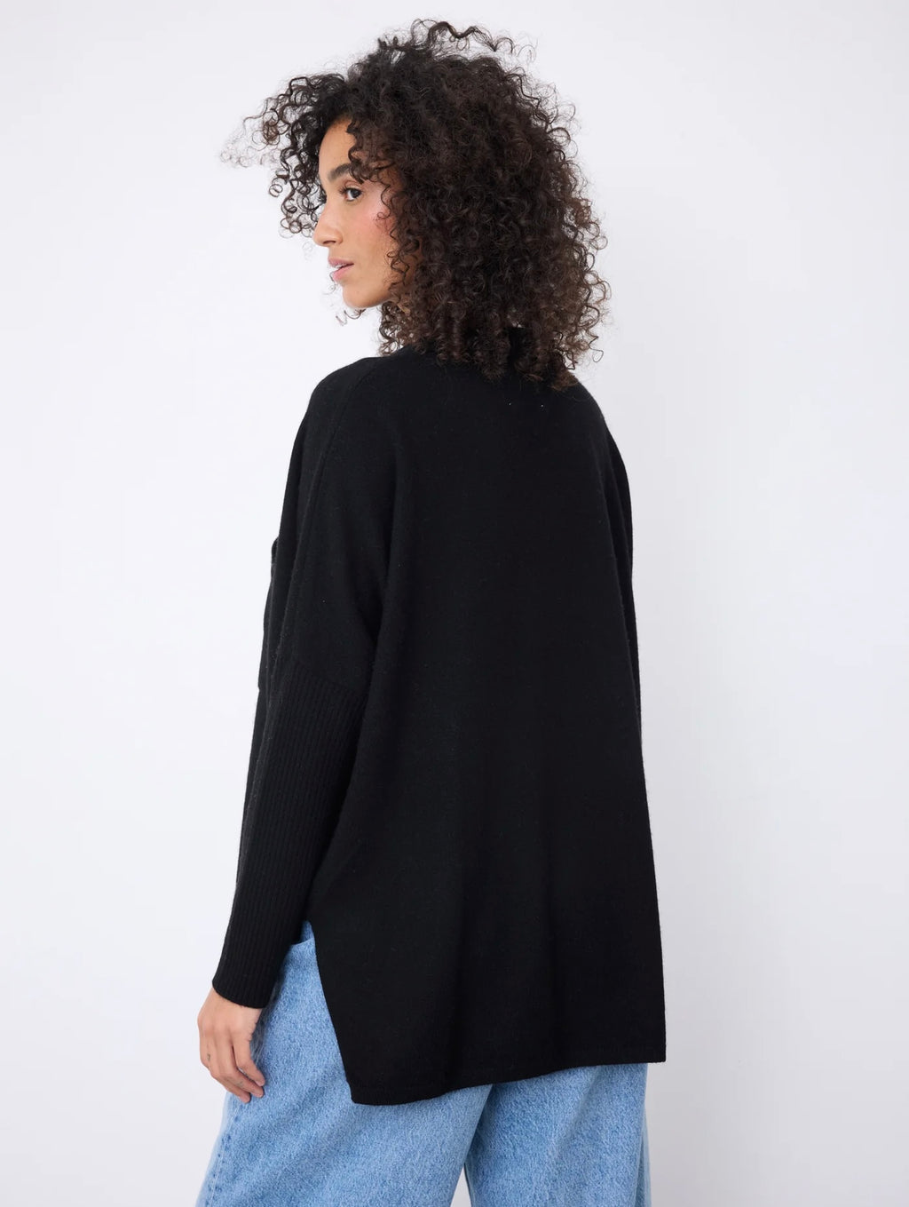 Notshy Cashmere Andrea cardigan, sort