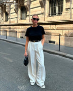 Andiata Gytta trousers, kalk