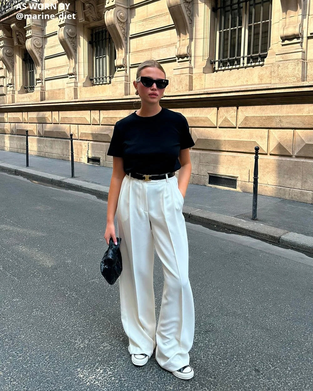 Andiata Gytta trousers, kalk