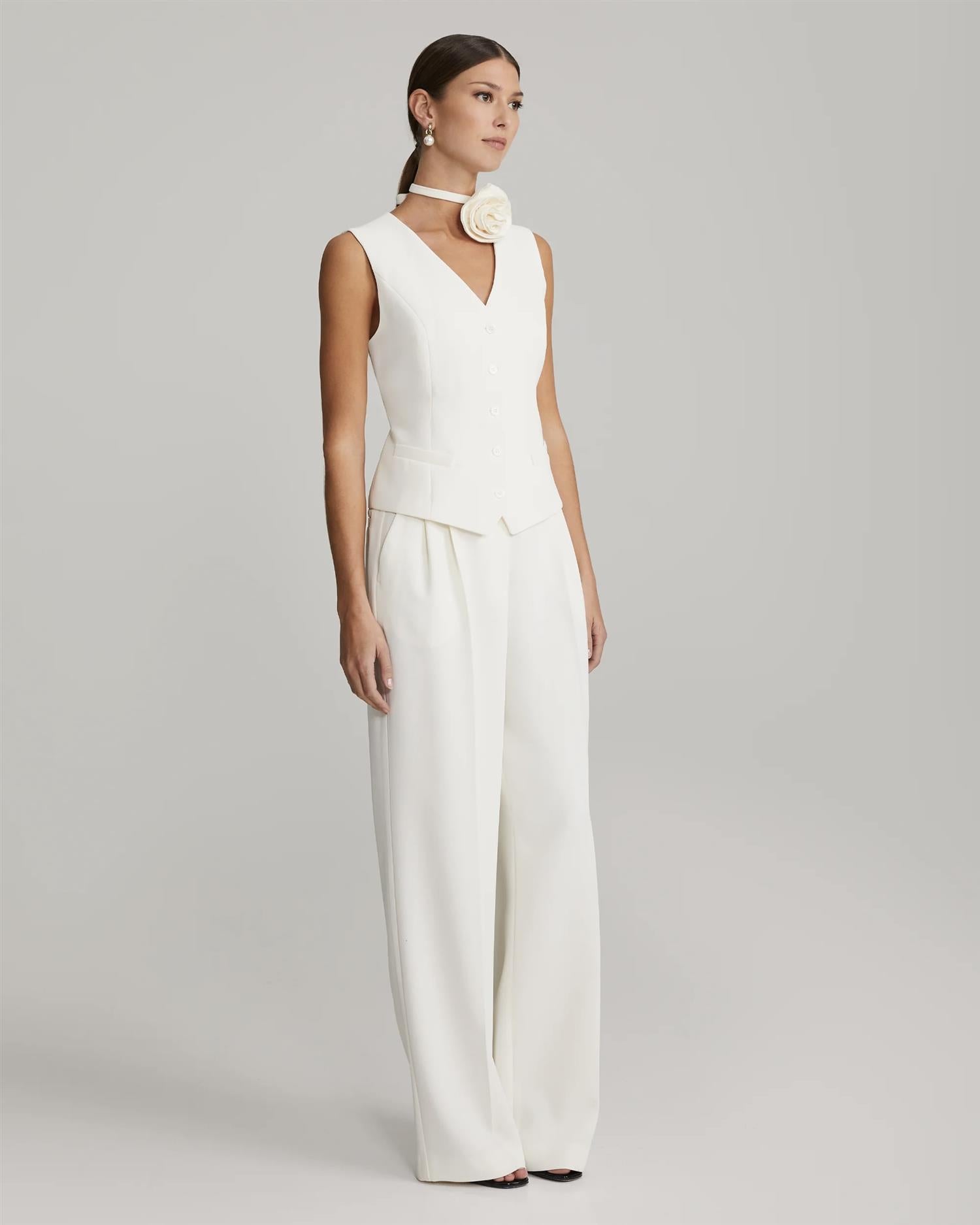 Andiata Gytta trousers, kalk