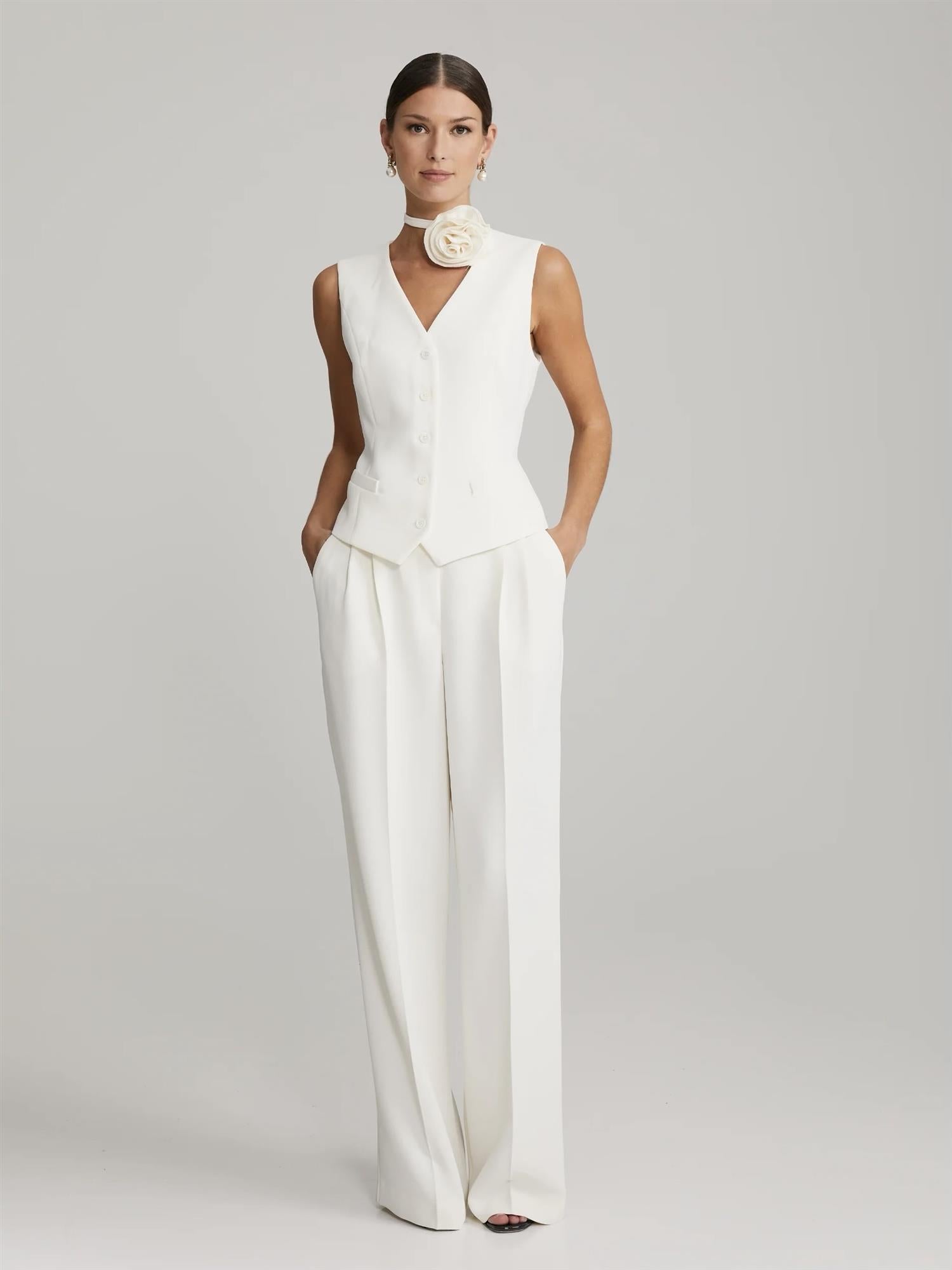 Andiata Gytta trousers, kalk