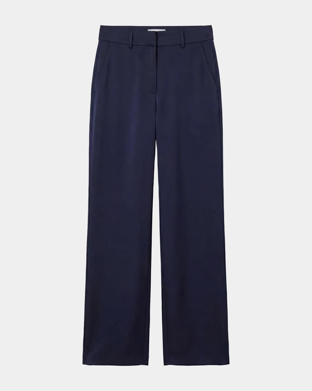Marville Road The Ingrid Satin Trousers, midnight blue