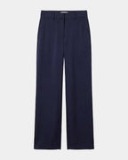 Marville Road The Ingrid Satin Trousers, midnight blue