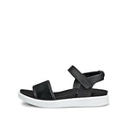 ECCO Soft sandal D 2, Sort
