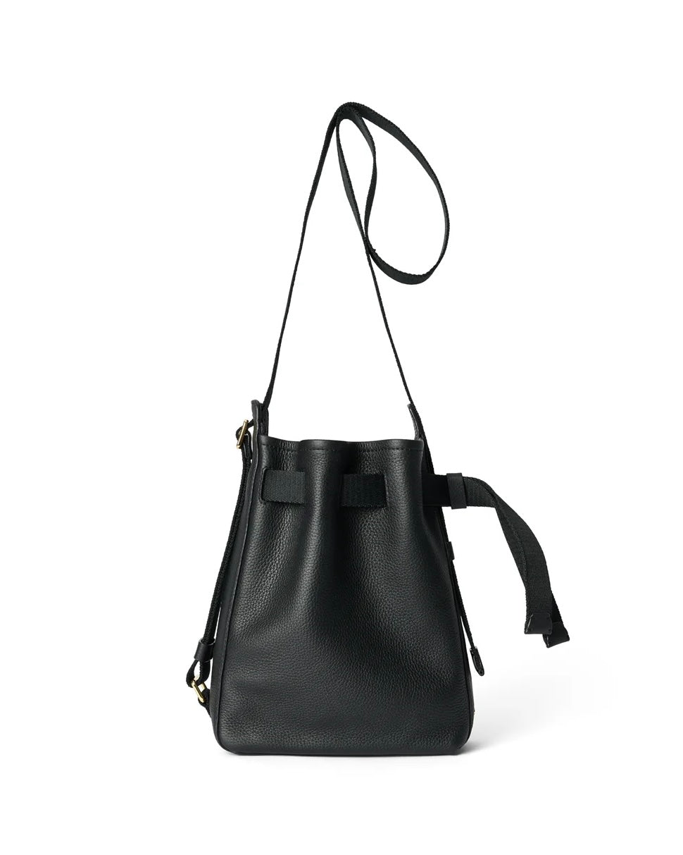 ECCO Sail Bag S Pebbled, Sort