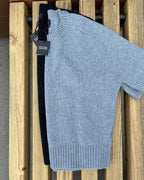 Natura Cashmere Aya cashmere t-shirt, Dusty blue