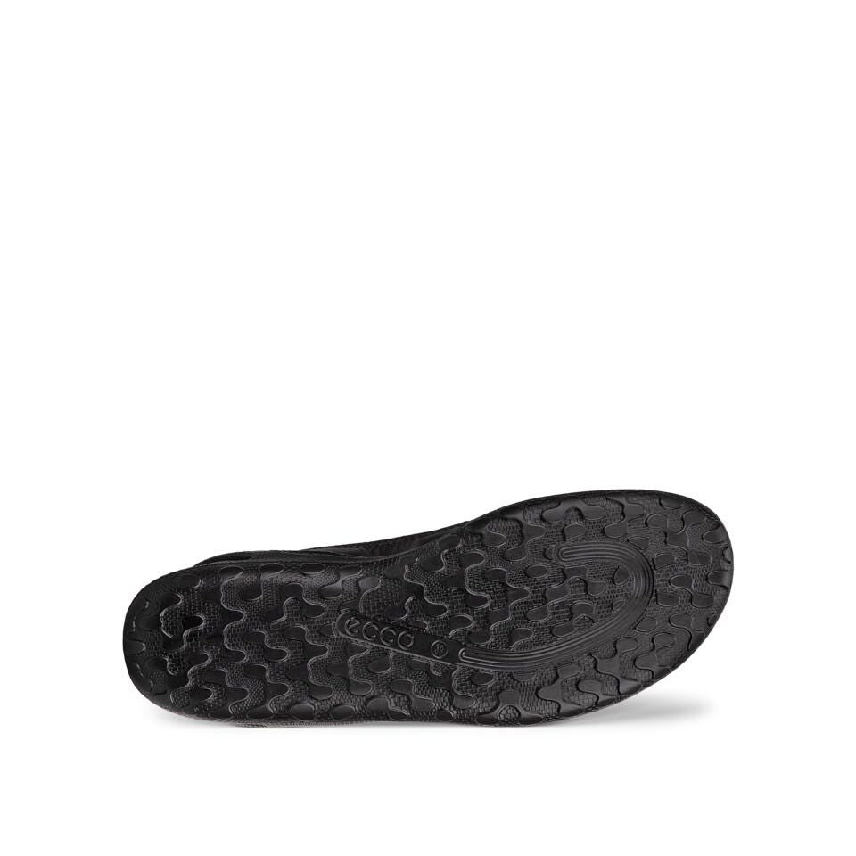 ECCO Biom Lite Ballerina tekstil, Sort