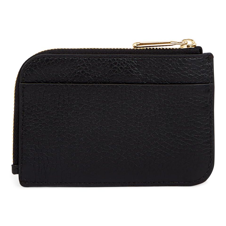 ECCO Card case zipped pebbled, sort