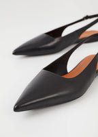 Vagabond Hermine ballerina slingback, sort