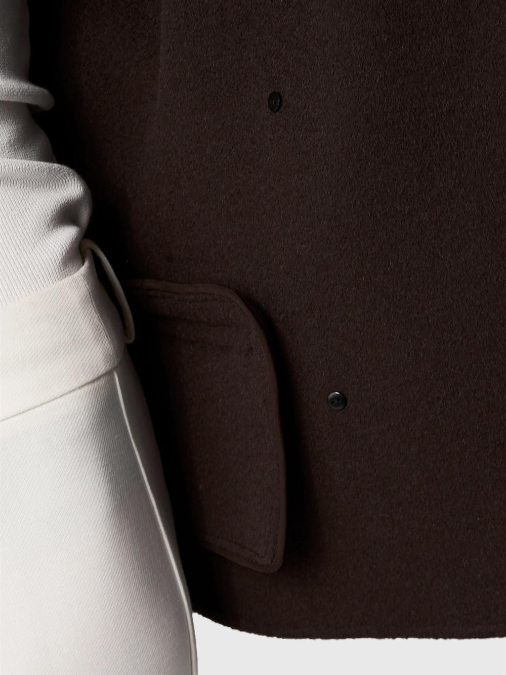 Marville Road The Sally wool jacket, chocolate