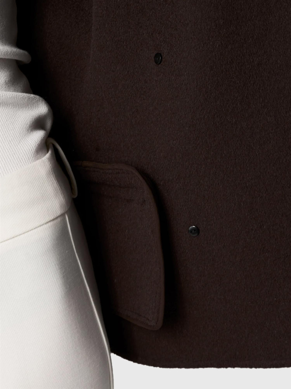 Marville Road The Sally wool jacket, chocolate