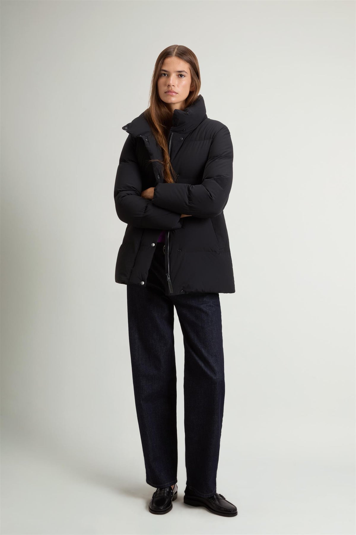 Woolrich Madison coat, sort