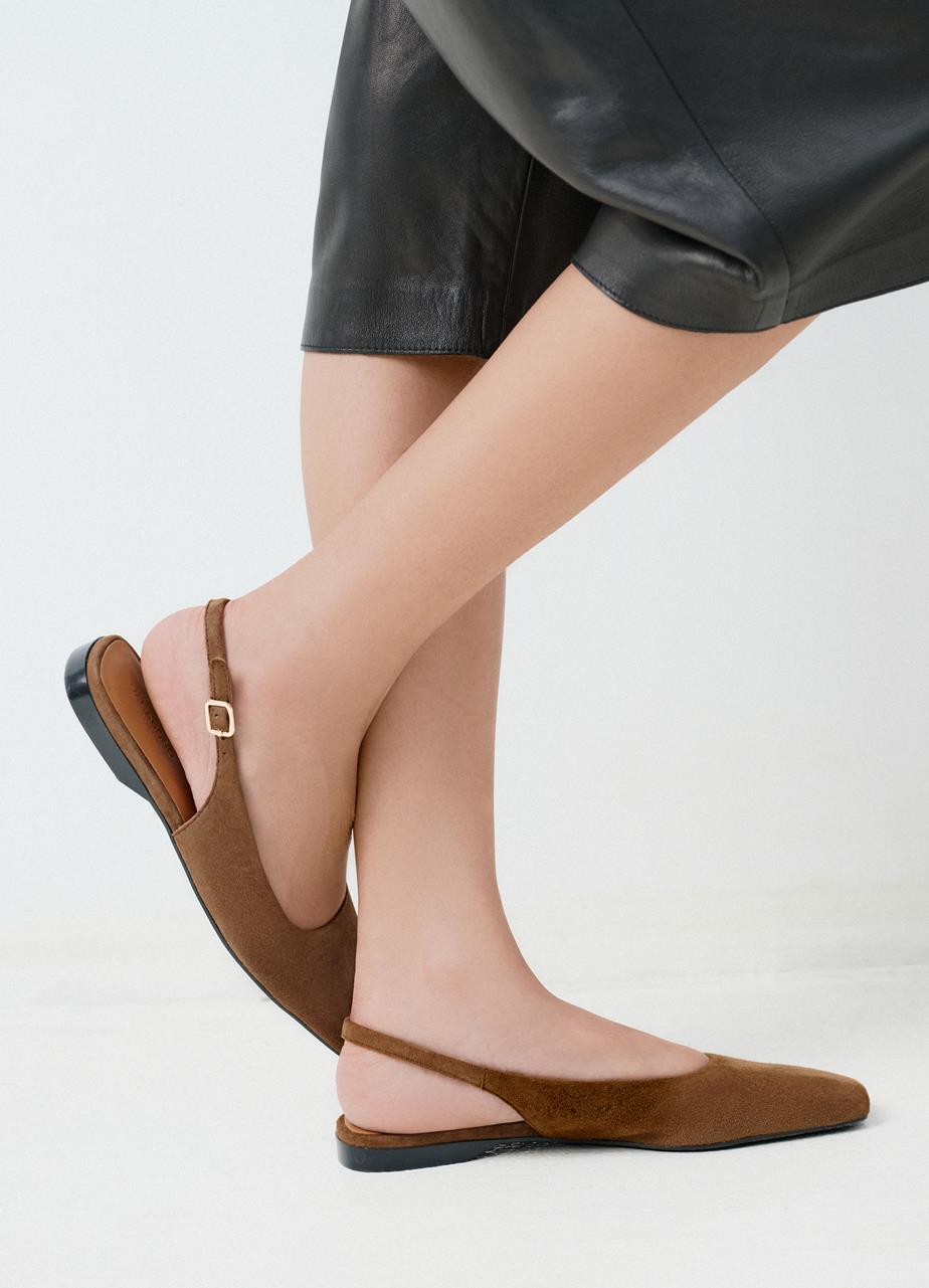 Vagabond Delia slingback, cocoa brown