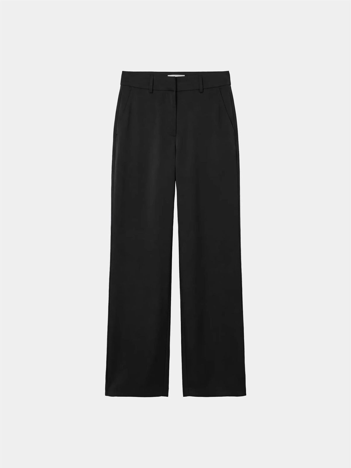 Marville Road The Ingrid Satin Trousers, sort