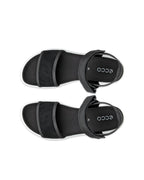 ECCO Soft sandal D 2, Sort