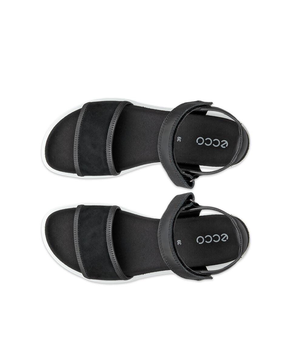 ECCO Soft sandal D 2, Sort