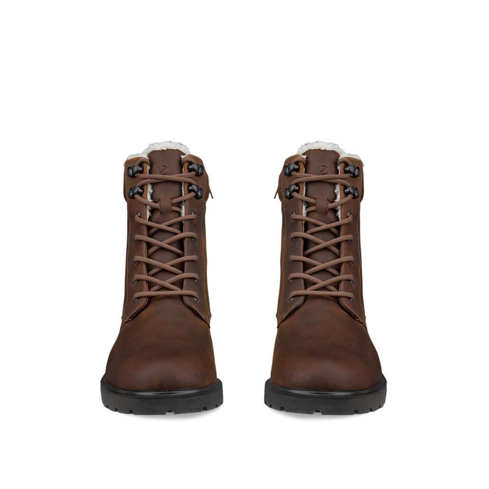 ECCO Metropole Vienna warm snøre, Camel